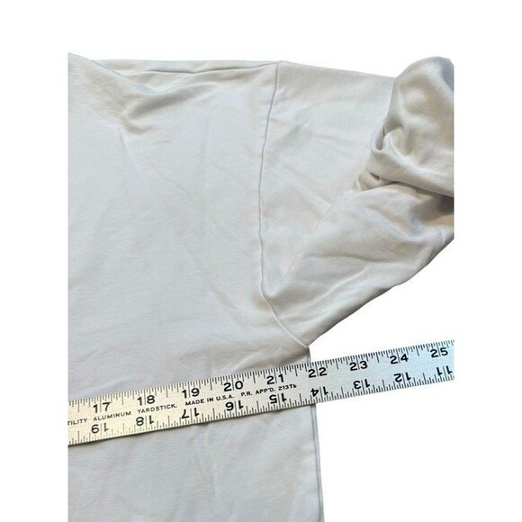 Travis Mathew Shirt Womens Size Large Cloud Terry V-neck Top Stretch Soft Comfy - Picture 7 of 8